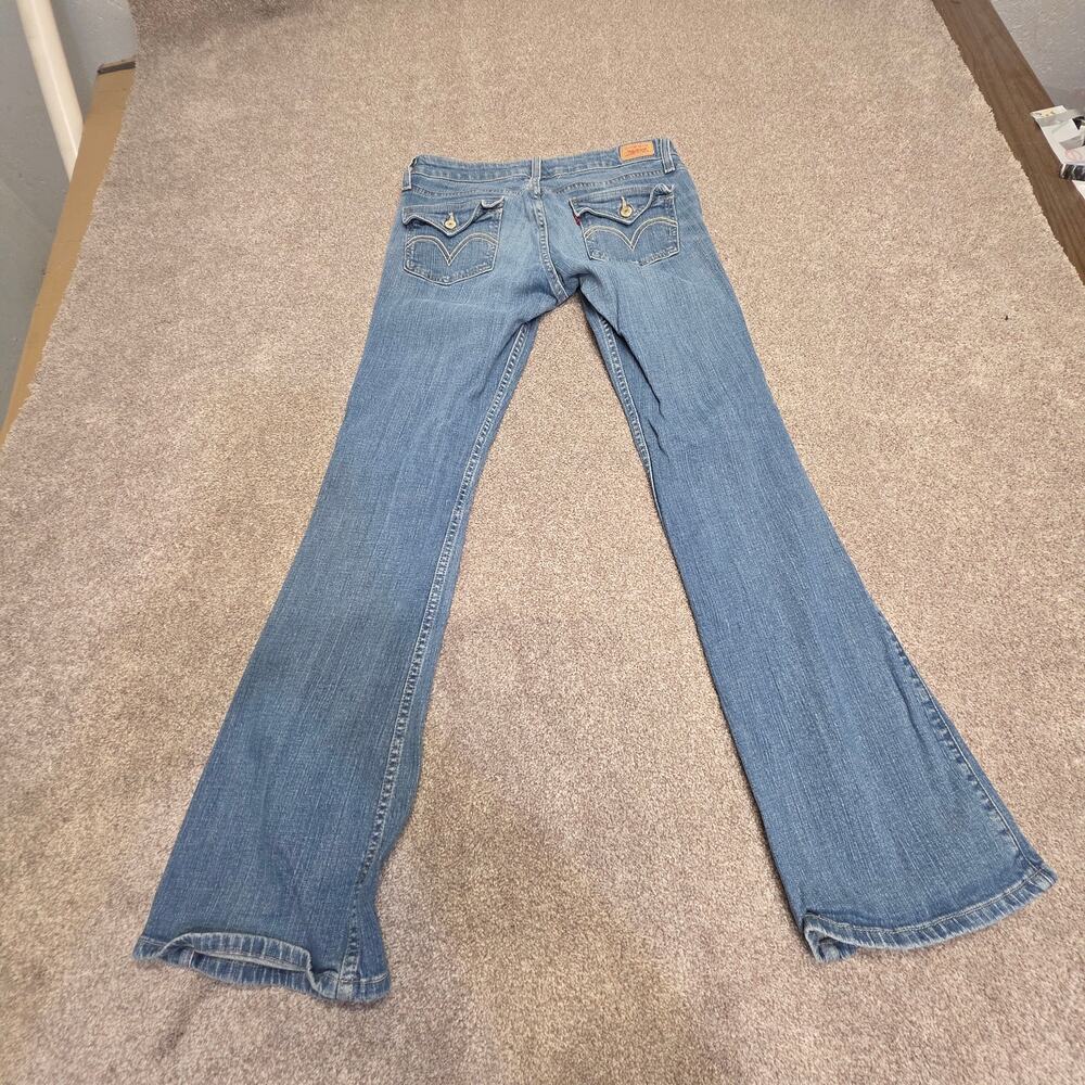 y2k 2000s indie sleaze Levi's 524 Too Superlow Bootcut Jeans size 9M low rise